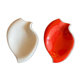 2 ceramic pocket emptiers from the Saint Pair sur Mer workshops