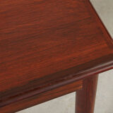 Extensible in the 1960s rosewood dining table.