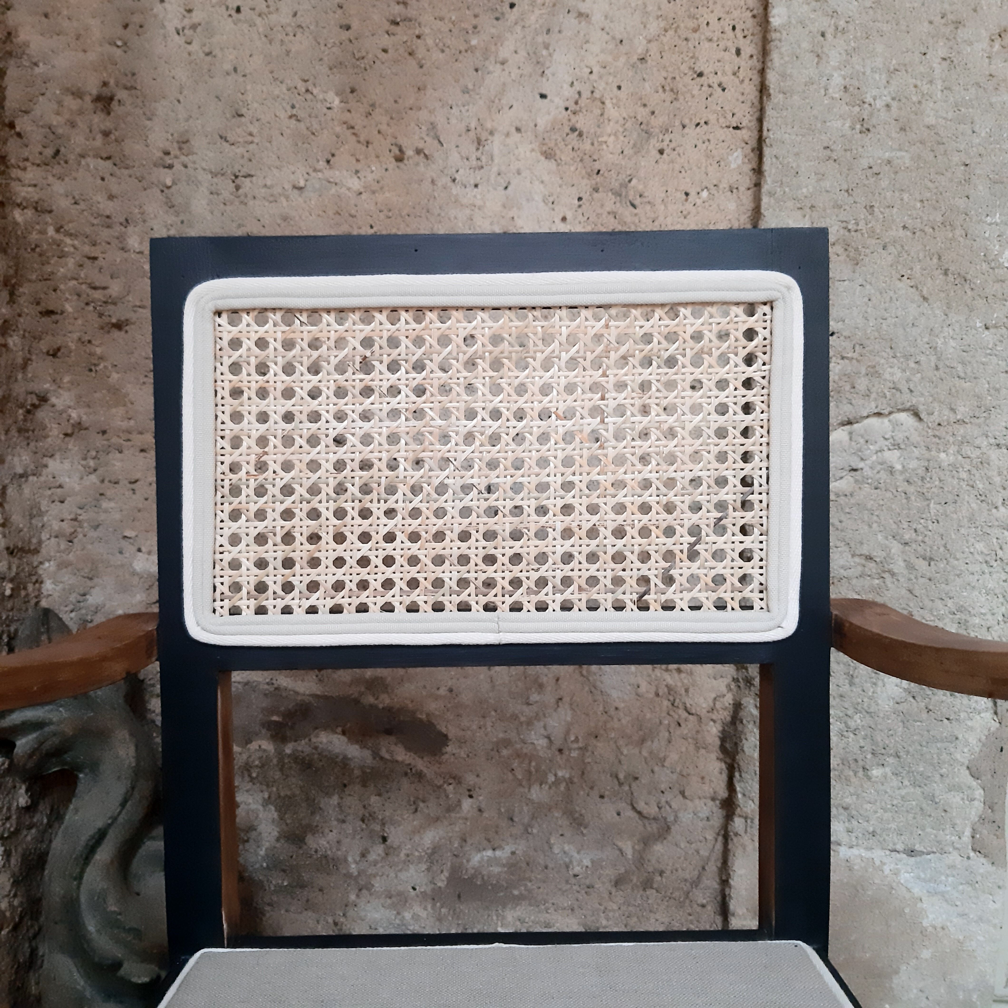 Bridge armchair pair