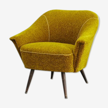 Yellow vintage armchair