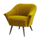 Fauteuil vintage jaune