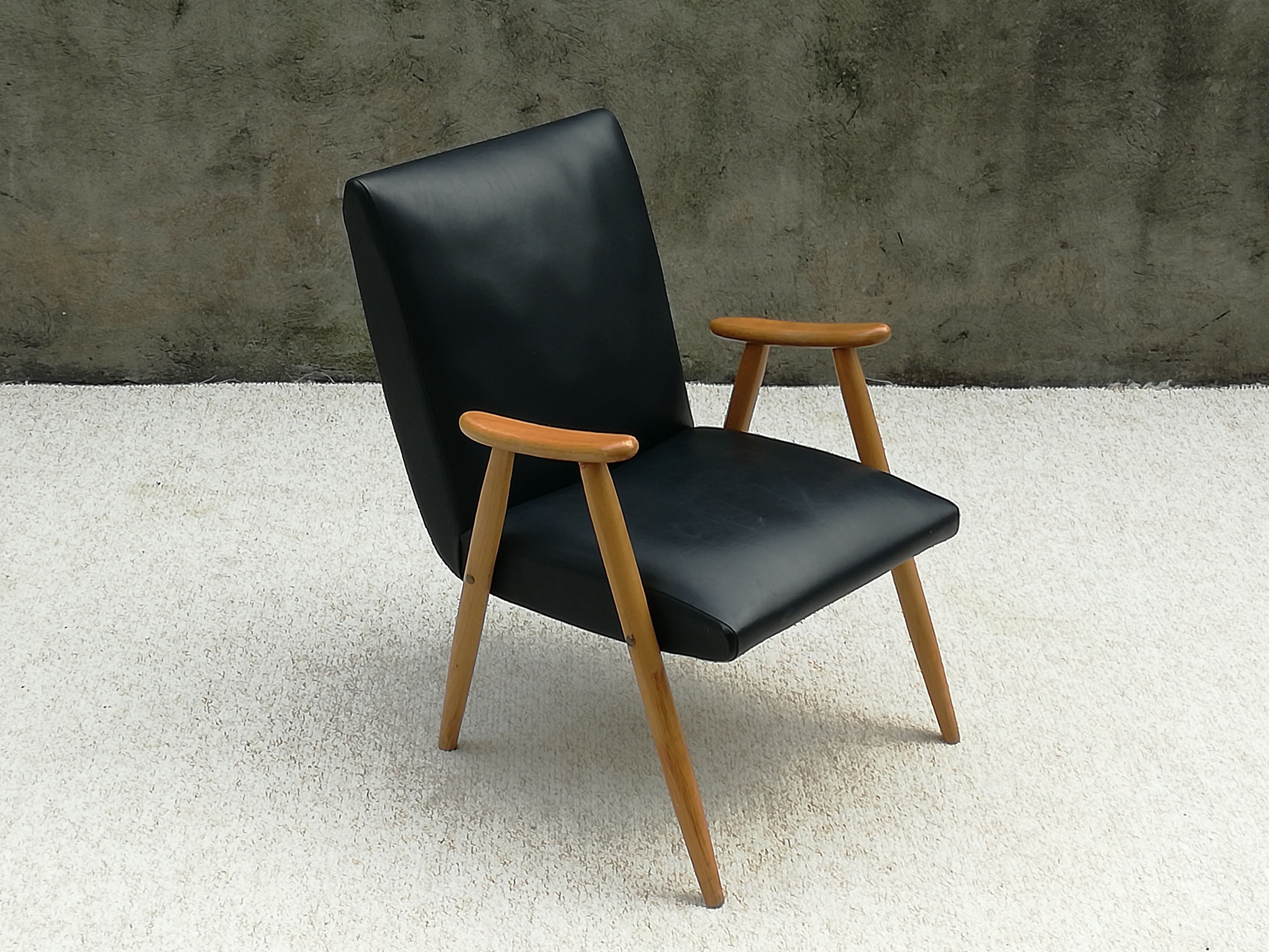 Scandinavian armchair 60s