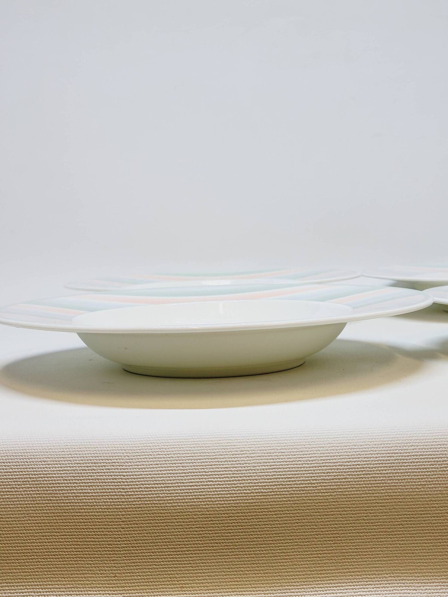 Bodum - DOURO: Set de 4 assiettes à dessert, ø 18 cm, en porcelaine