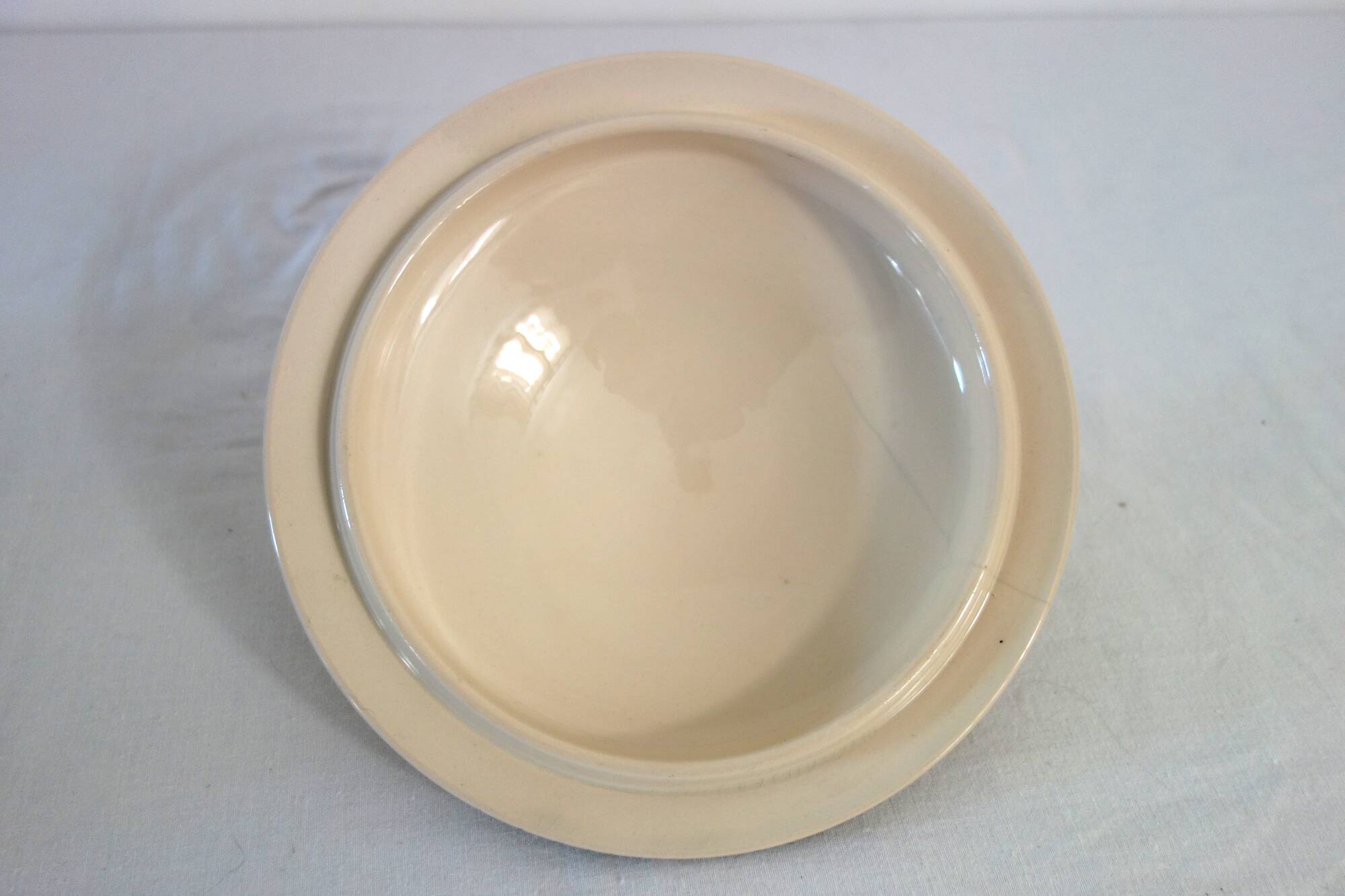 Petite soupière terre de Fer "Palmyre" Sarreguemines