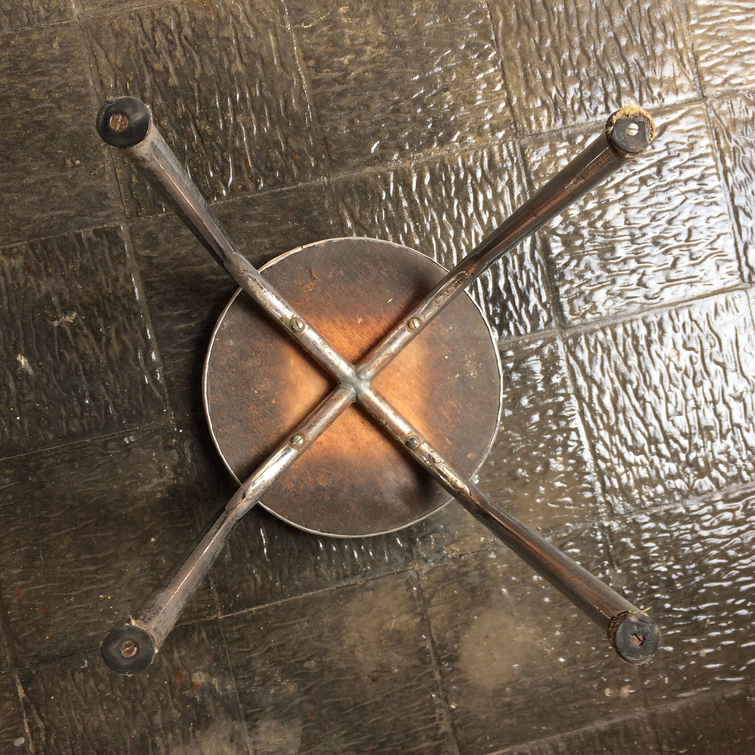 Stool "style dinners American" of the 1950s