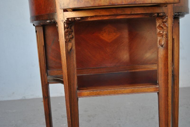 Pair of nightstands time 1900 Art nouveau
