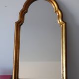 Vintage gilded wooden mirror