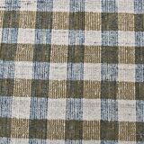 scandinavian kilim 290x190 cm , blue beige and  mustard colour.