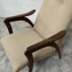 Fauteuil vintage en teck