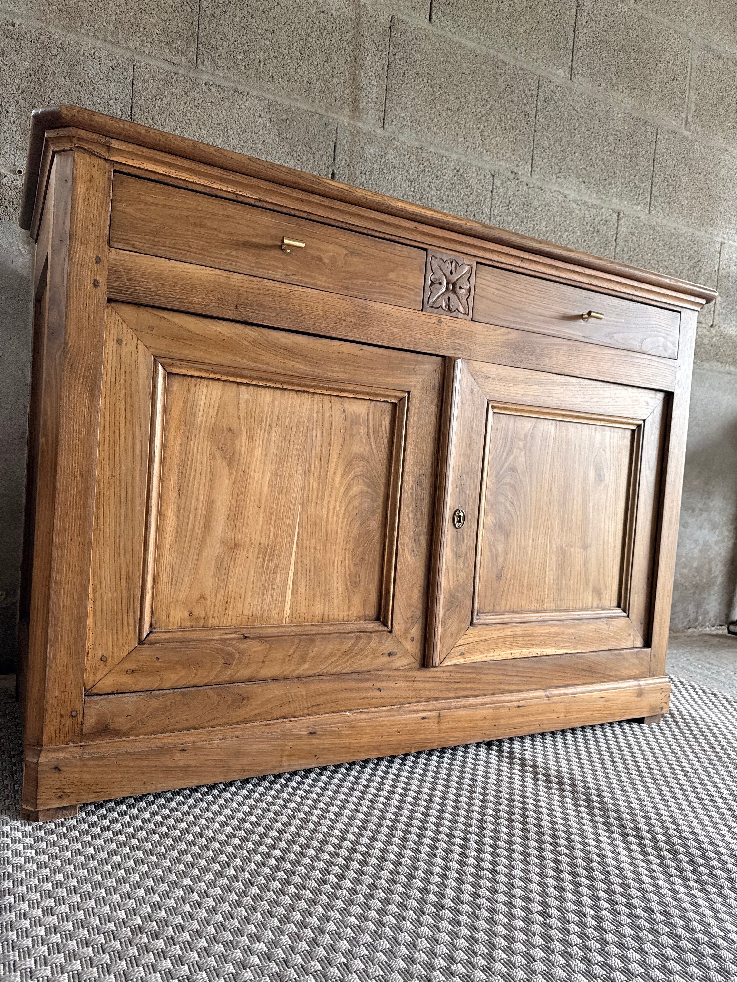 Restored walnut sideboard