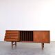Hi-Fi sideboard in teak mid-century Ulvö by Erik Wørts for Ikea, 1960s.