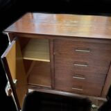 Vintage chest of drawers on wheels from the 60s/70s