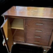 Commode vintage sur roulettes années 60/79