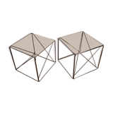 Model iscocèle coffee tables by Max Sauze