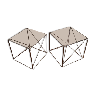 Model iscocèle coffee tables by Max Sauze