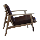 Scandinavian armchair in beech