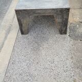 Metal industrial coffee table