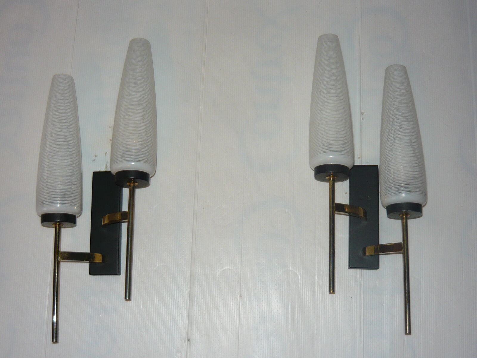 Pair of arlus torch wall lamps 50/60 years
