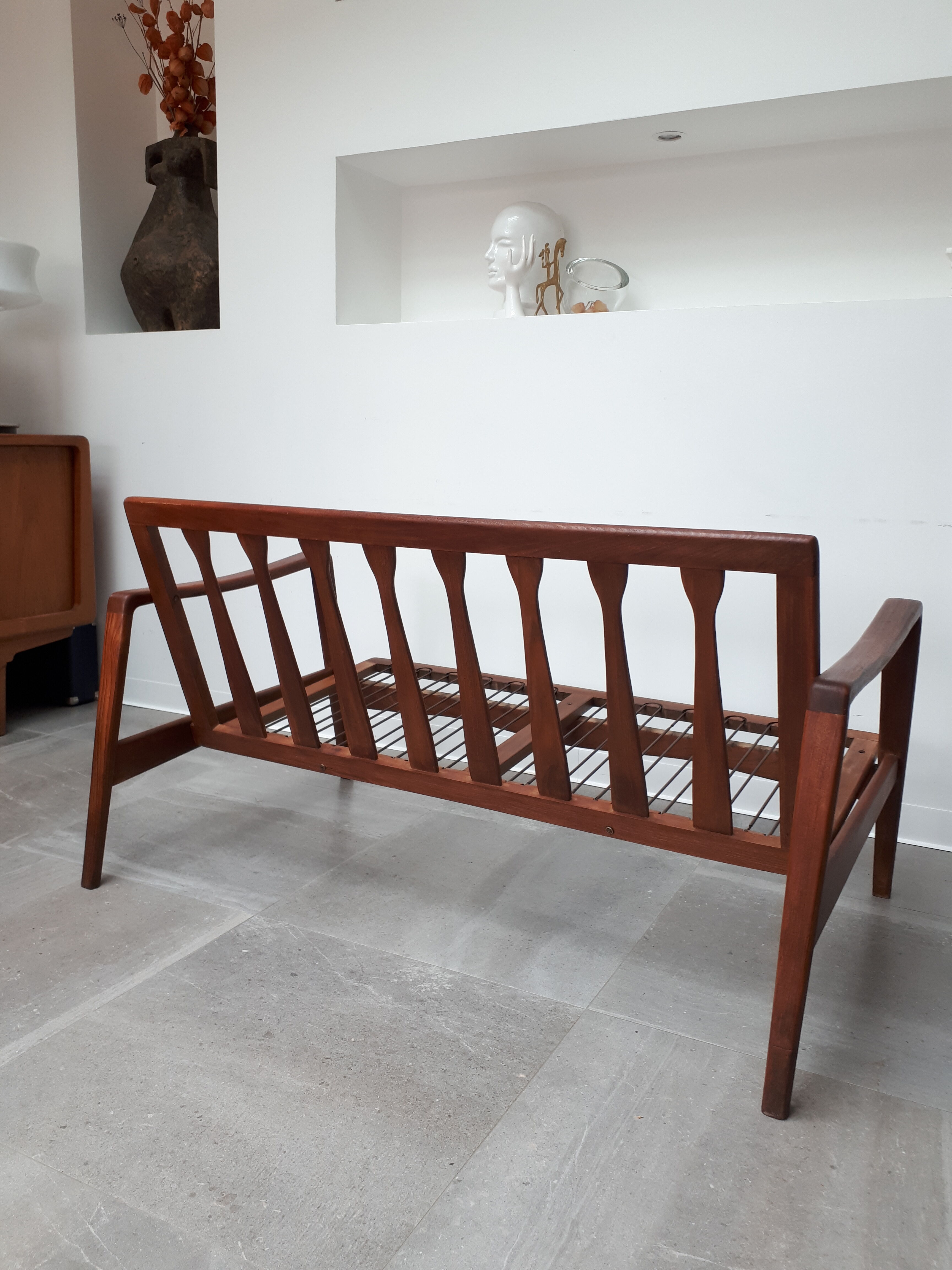 2-seater bench by Arne Walh Iversen 60s