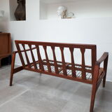 2-seater bench by Arne Walh Iversen 60s