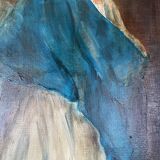 Oil on canvas portrait of a woman