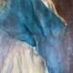 Huile sur toile portrait de femme