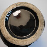 Vase Vallauris design vintage polychrome
