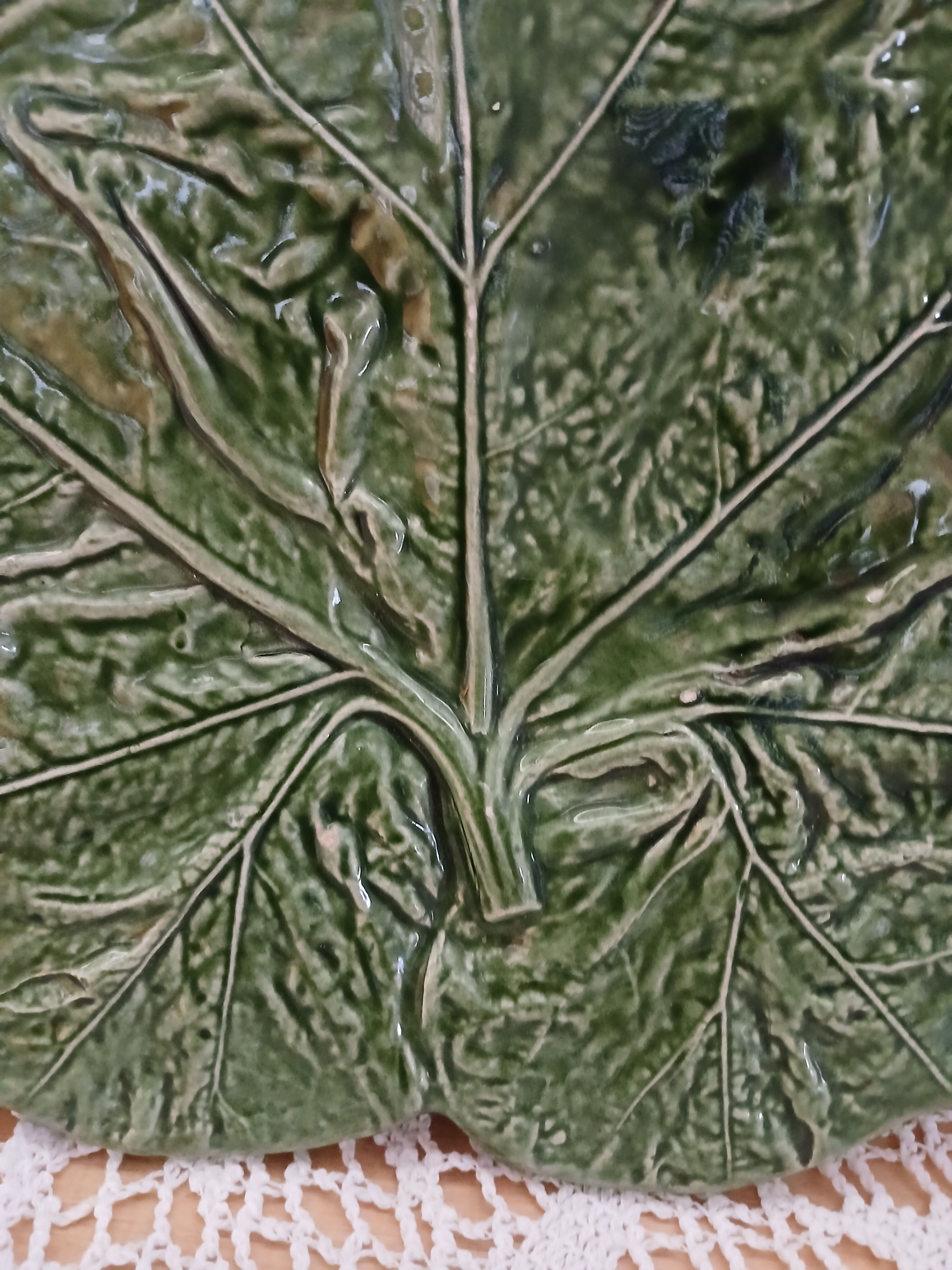 Old slipware plate