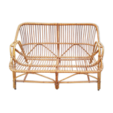 Rattan bench