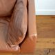 Sofa sofa leather leolux netherlands 1970s