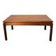 60s teak coffee table