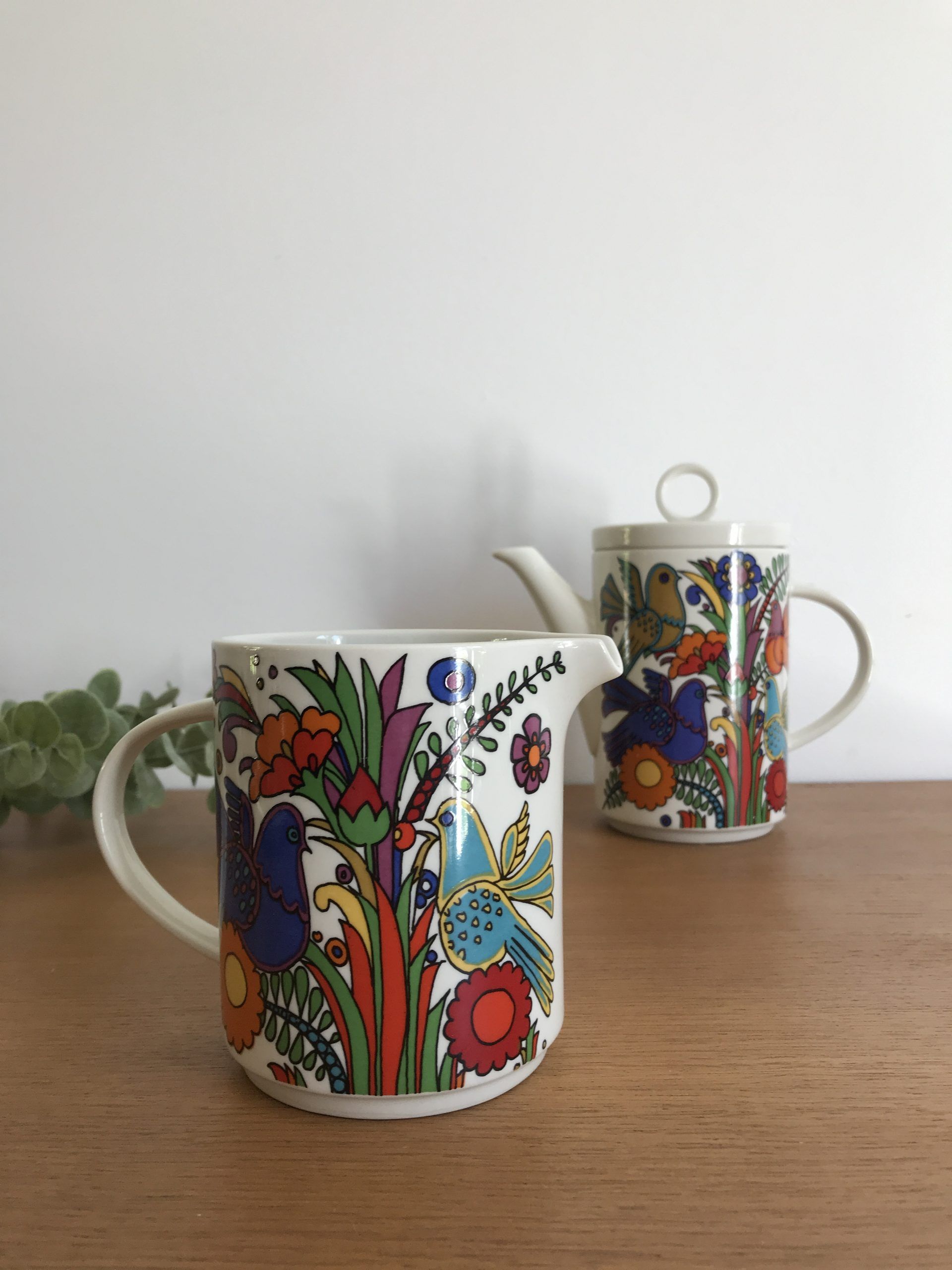 Pot à lait du modèle acapulco par villeroy et boch vers 1967
