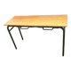 Table d'écolier vintage bois et métal