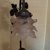 Lampe en bronze style art nouveau