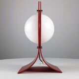Red Acrylic Area Type Table Lamp by Neal Small, 1960s