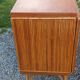 Bamboo and rattan enfilade attributed to Audoux and Minet.