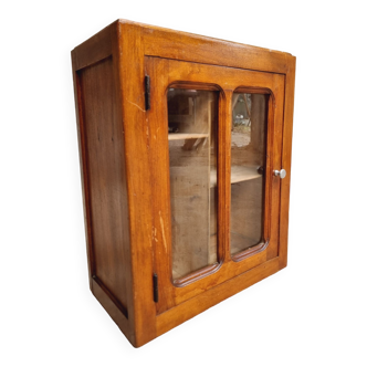 Antique display cabinet hanging cabinet medicine cabinet