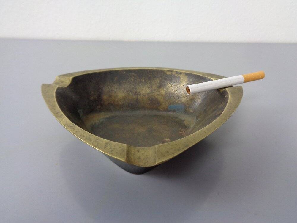 Mid-Century Brass Ashtray, 1960s