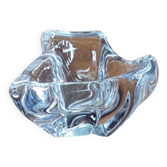Ancien vide.poche /cendrier cristal Daum France