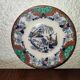 Antique ceramic plate Timor B.F Keramis with Asian decoration Royal Boch