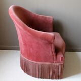 Armchair toad vintage rose powder