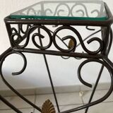 Wrought iron saddle
