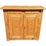 19th century pine buffet/counter