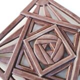 Art Deco trivia in enamelled cast iron