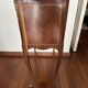 Small bedside table in marquetry in the Louis XV style.