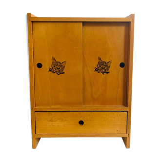 Armoire de poupée années 60