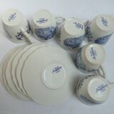 Sarreguemines Derby coffee cups