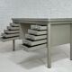 Office of the 50s in metal and industrial style