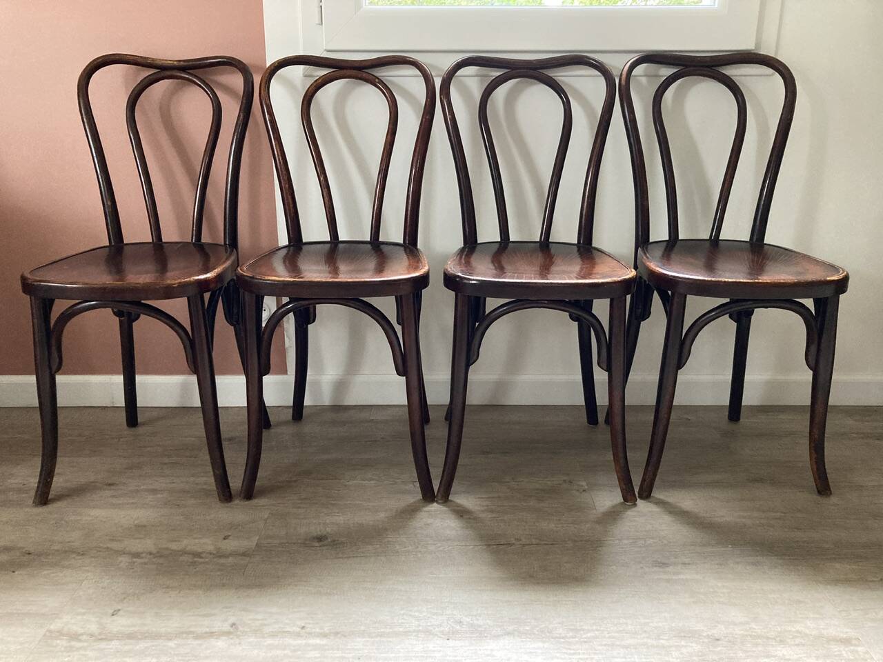 Set of 4 Fischel bistro chairs
