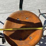 Three industrial workshop stools from the 50s/60s
